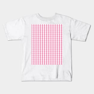 Southern Pink Gingham Kids T-Shirt